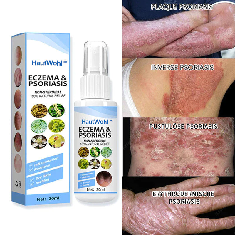 HautWohl™ Kräuter-Psoriasis-Linderungsspray