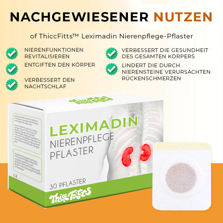 ThiccFitts™ Leximadin Nierenpflege-Pflaster