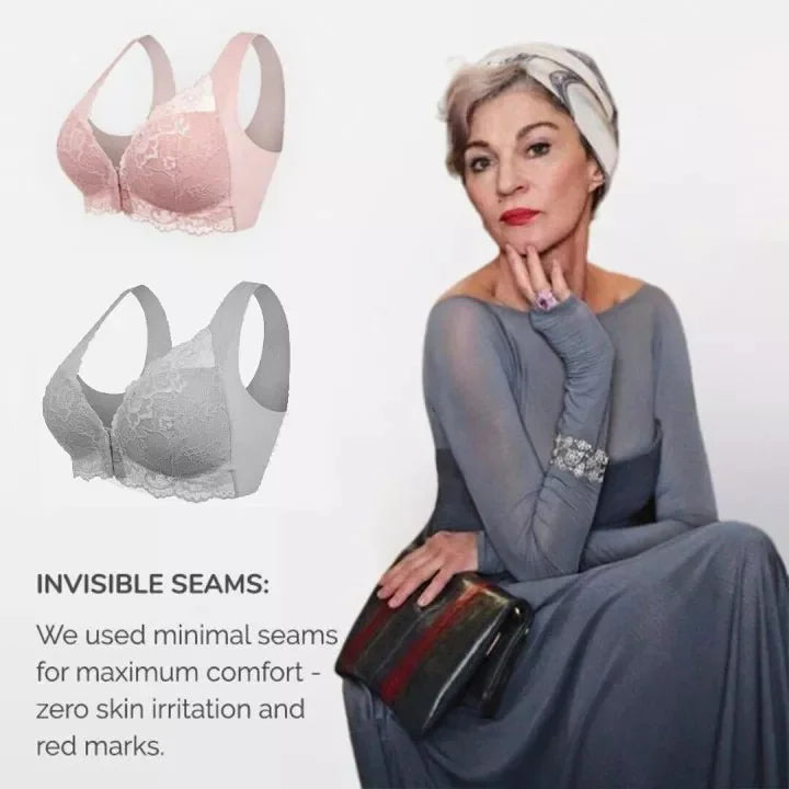 France Sabine PLUS Front Closure Beauty Back Comfy Bra