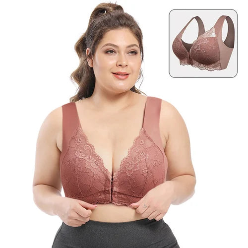 France Sabine PLUS Front Closure Beauty Back Comfy Bra