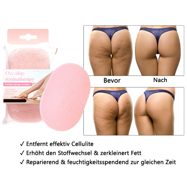 Oveallgo™ Aromatherapie Cellulite Schwamm Schrubber