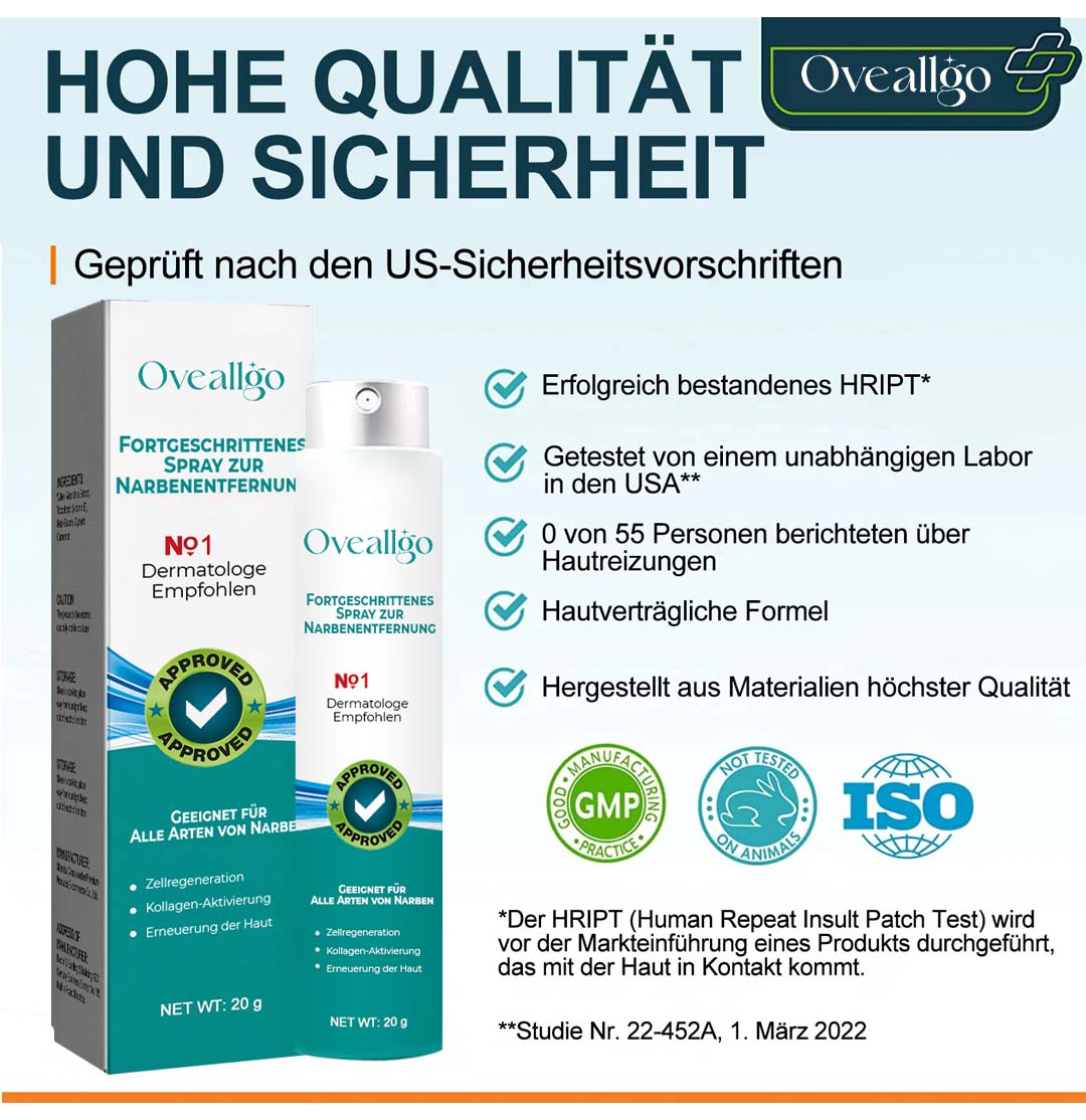 Oveallgo™ Fortgeschrittenes Spray zur Narbenentfernung