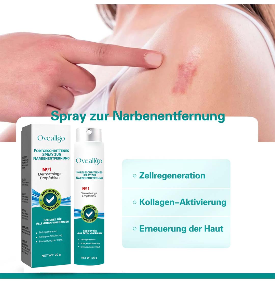 Oveallgo™ Fortgeschrittenes Spray zur Narbenentfernung