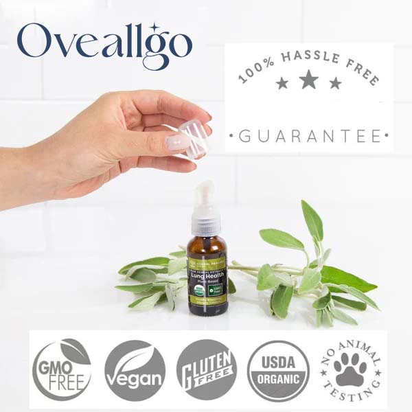 Oveallgo™ FRESH Natürliches Kräuterspray zur Unterstützung von Lunge und Atemwegen