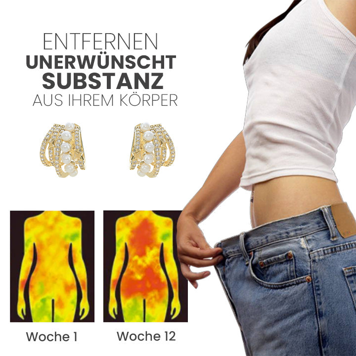 AstennuPro Aurikulotherapie Weiß Onyx Ohrmanschette