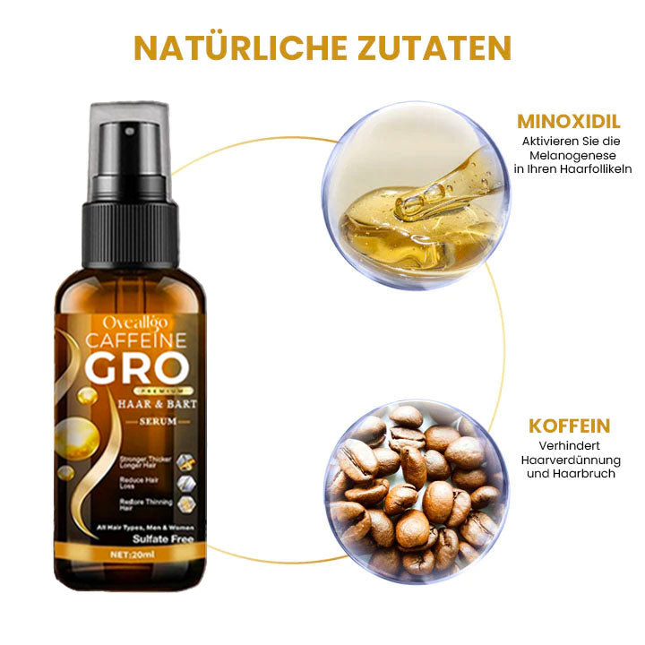 Oveallgo™ CaffeineGRO Haar & Bart Serum Spray