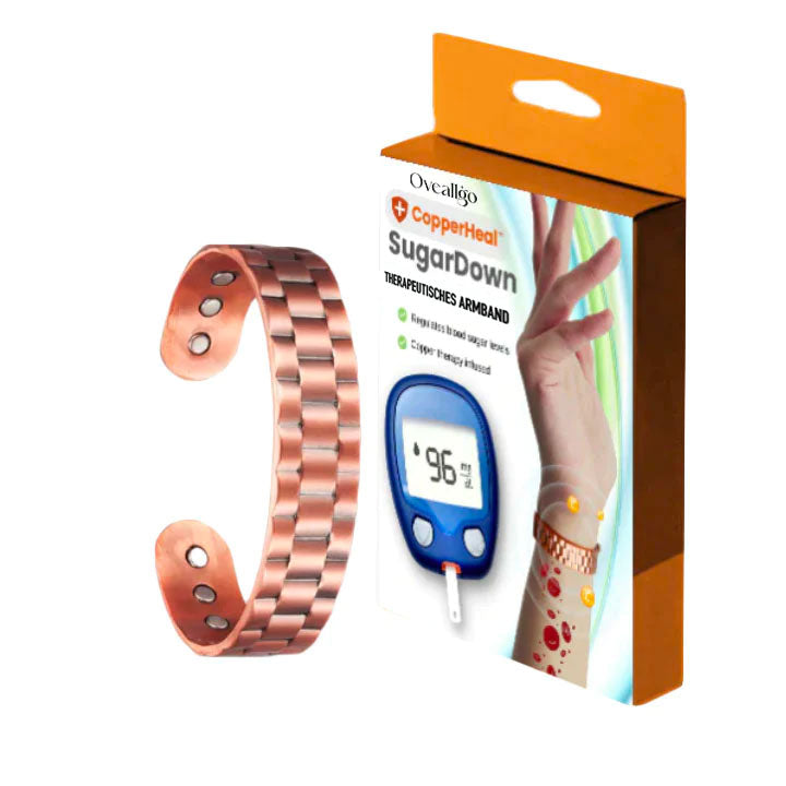 Oveallgo™ CopperHeal SugarDown Therapeutisches Armband