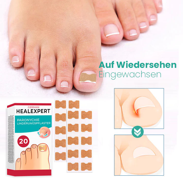 German HealExpert Paronychie-Linderungspflaster