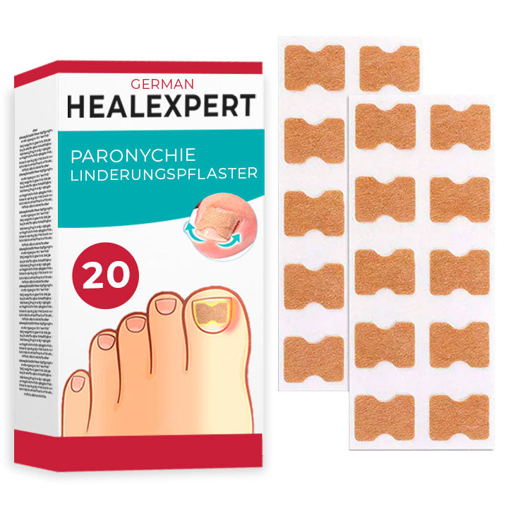 German HealExpert Paronychie-Linderungspflaster