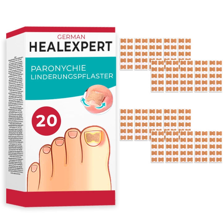 German HealExpert Paronychie-Linderungspflaster