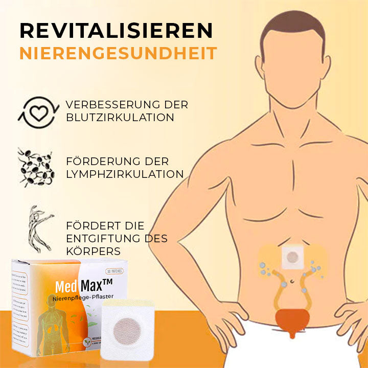 MedMax™ Nierenpflege-Pflaster