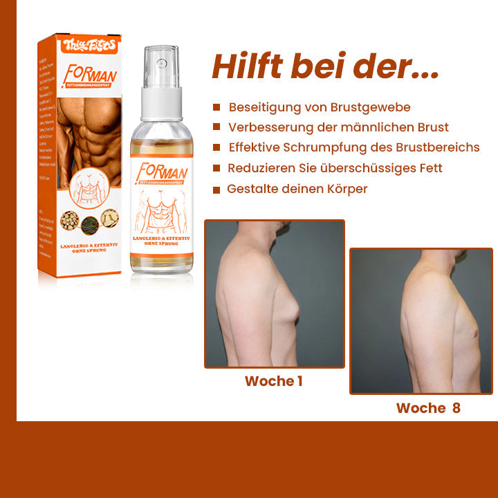 Muscleraise Gynäkomastie Bruststraffungsspray