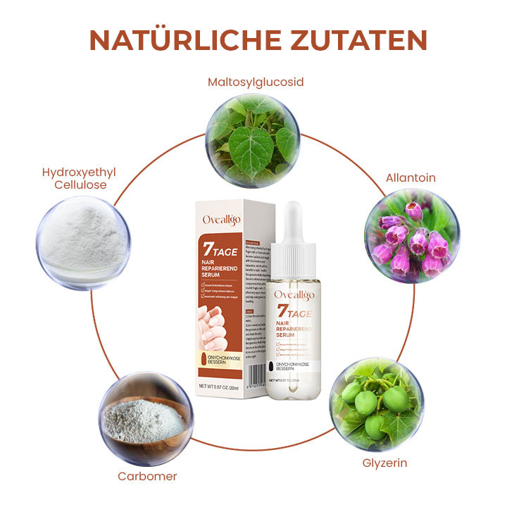 Oveallgo™ 7 Tage PURI Maximale Stärke Nagel-Reparatur-Serum