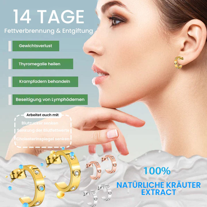 Oveallgo™ EarAcupressure Magnettherapie-Detox-Ohrringe