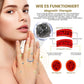 Oveallgo™ Meliora Klassic Magnetit Kreuz und Quer Lymphvital Ring