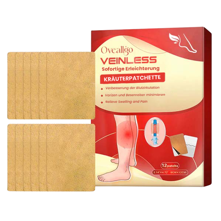 Oveallgo™ VeinLess ULTRA Kräuterpflaster mit sofortiger Linderung