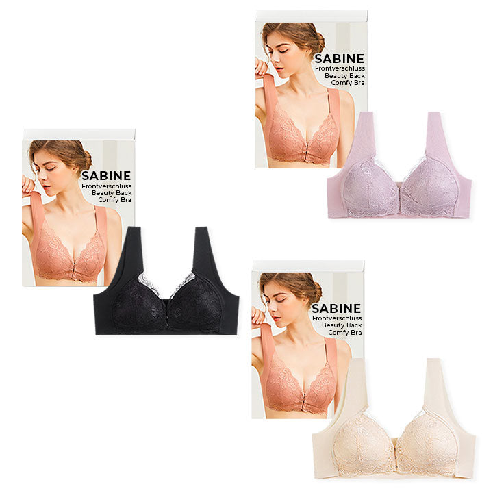 Sabine Stil Frontverschluss Beauty Back Comfy Bra