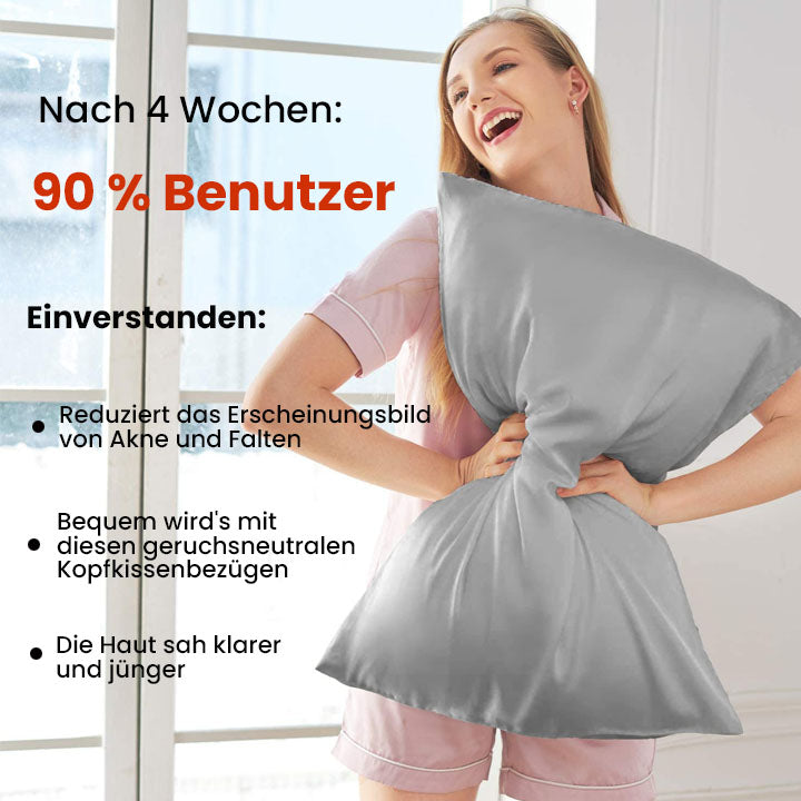 Thiccfitts™ Luxe Silk Anti-Acne Kopfkissenbezug