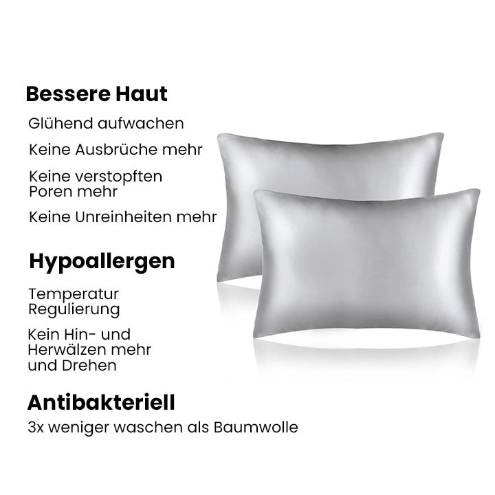 Thiccfitts™ Luxe Silk Anti-Acne Kopfkissenbezug