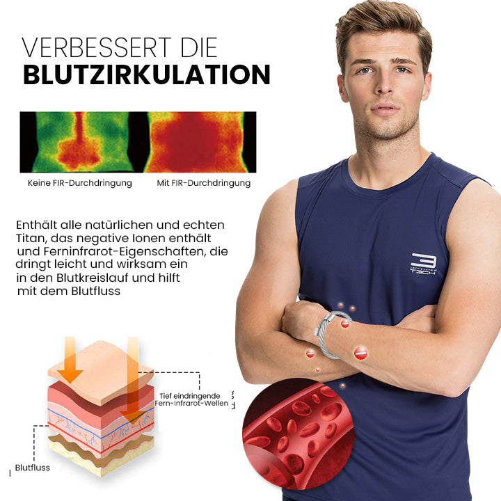 ThorIon Men SlimVibe Therapeutischer Armreif