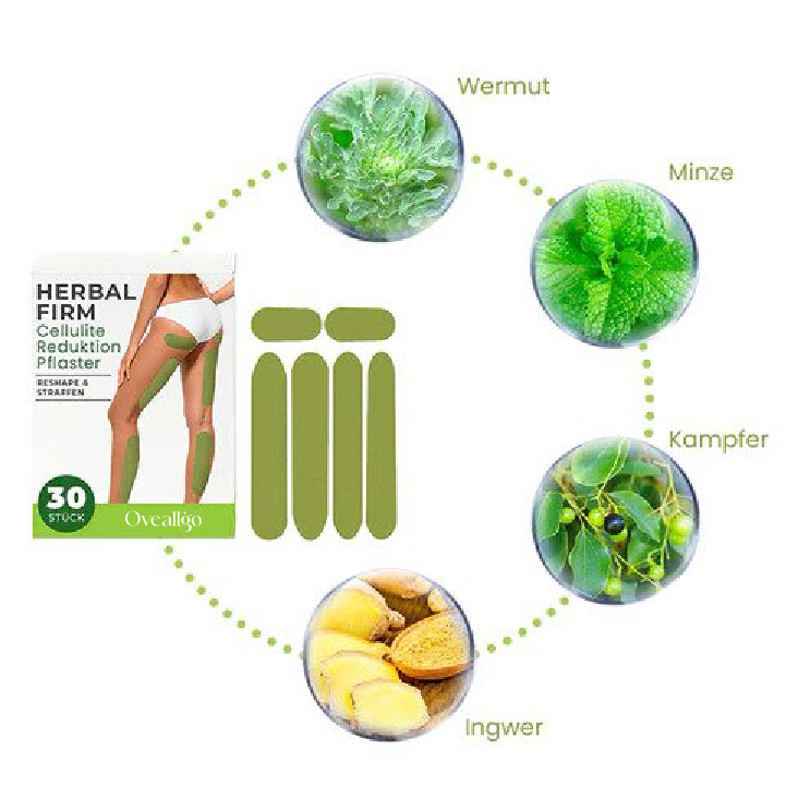 Oveallgo™ HerbalFirm Wunder Cellulite Reduktion Pflaster