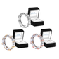 Oveallgo™ Meliora Klassic Magnetit Kreuz und Quer Lymphvital Ring